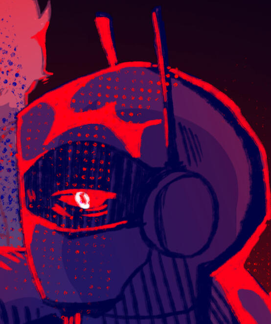 An image of Beryll looking to the side